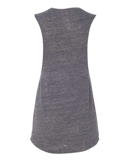 BELLA + CANVAS Women's Flowy Scoop Muscle Tank - Back