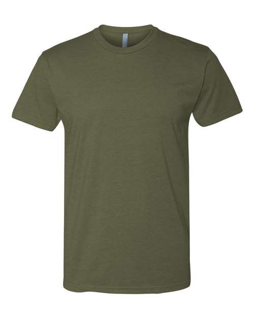 Next Level Unisex CVC Tee - Military Green Front