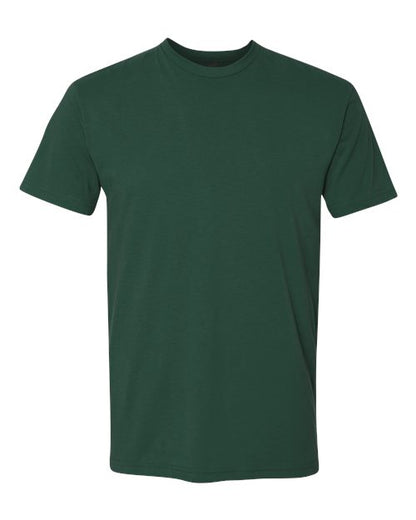 Next Level Unisex Cotton Tee - Forest Green Front