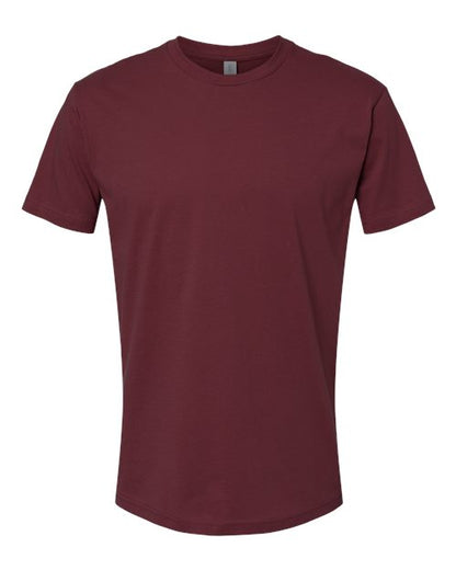 Next Level Unisex Cotton Tee - Maroon Front