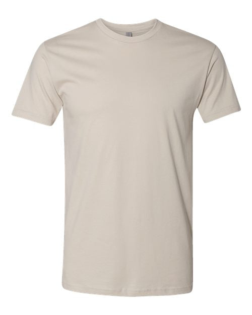 Next Level Unisex Cotton Tee - Sand Front