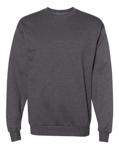 Hanes Unisex EcoSmart® Crewneck Sweatshirt - Charcoal Heather Front