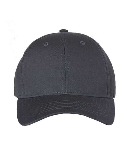 Valucap Cotton Twill Cap - Dark Grey Front