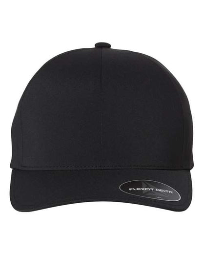 Flexfit Delta® Seamless Cap - Black Front