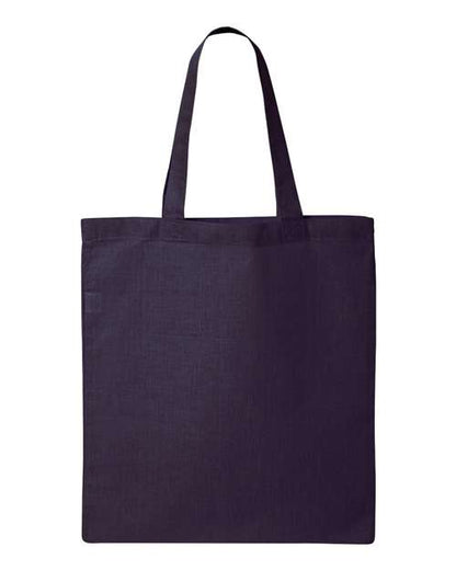 Q-Tees Economical Tote - Navy Front