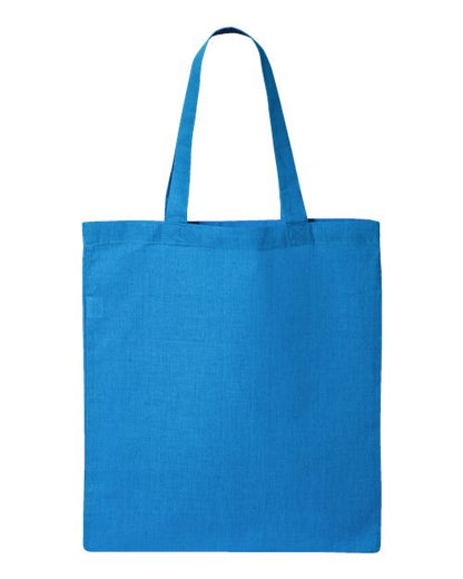 Q-Tees Economical Tote - Sapphire Front