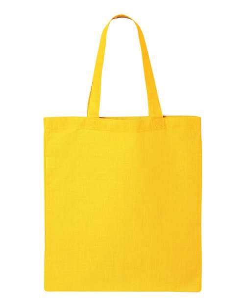 Q-Tees Economical Tote - Yellow Front