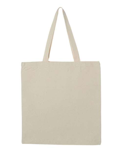 Q-Tees Promotional Tote - Natural Front