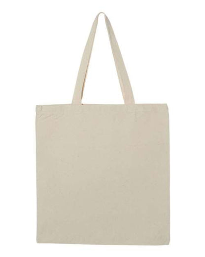 Q-Tees Promotional Tote - Natural Front