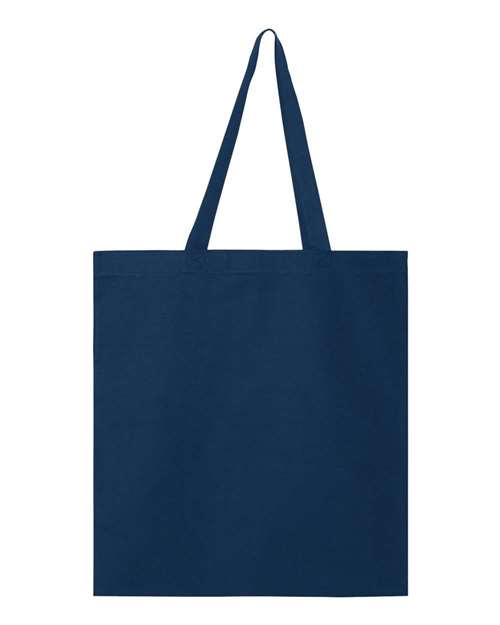Q-Tees Promotional Tote - Navy Front