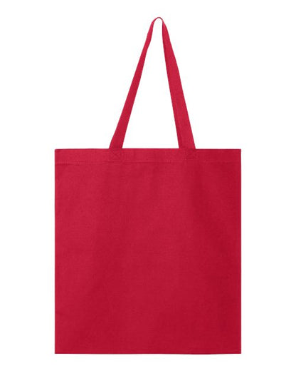 Q-Tees Promotional Tote - Red Front