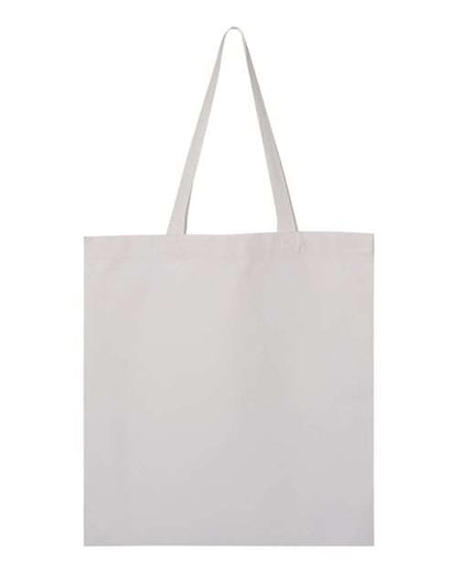 Q-Tees Promotional Tote - White Front