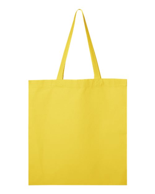 Q-Tees Promotional Tote - Yellow Front