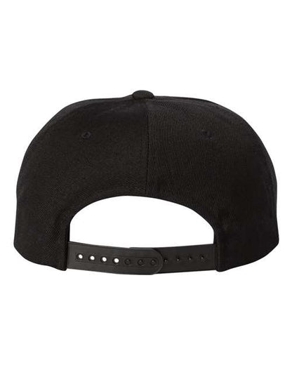 YP Classics Premium Five-Panel Snapback Cap - Back