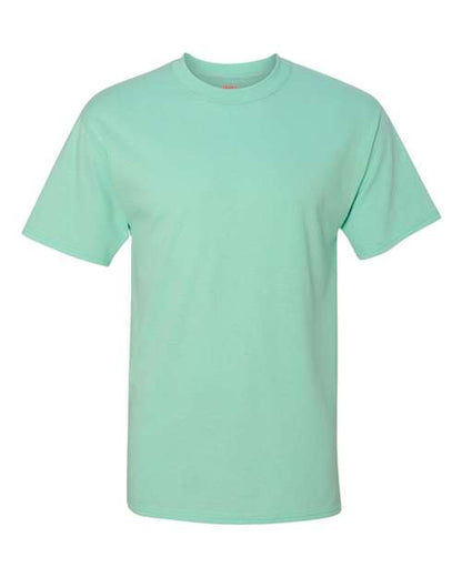 Hanes Unisex Beefy-T® T-Shirt - Clean Mint Front