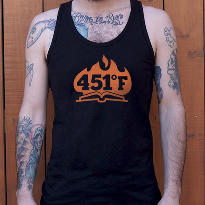 451 Fahrenheit Burning Book in Flames