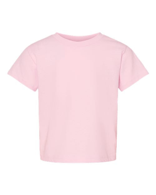 Rabbit Skins Toddler Cotton Jersey Tee - Ballerina Front