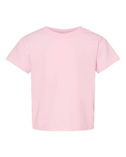 Rabbit Skins Toddler Cotton Jersey Tee - Ballerina Front