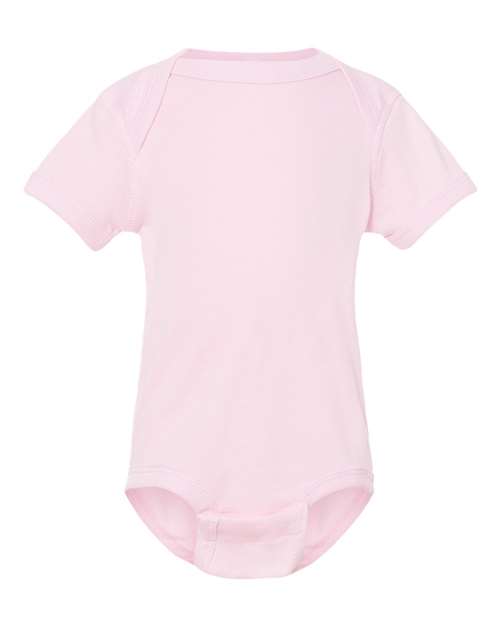 Rabbit Skins Infant Baby Rib Bodysuit - Ballerina Front