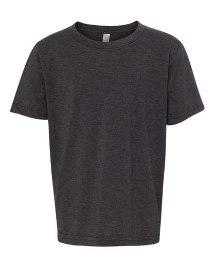Next Level Youth CVC Tee - Charcoal Front