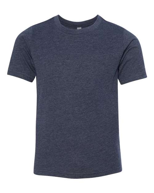 Next Level Youth CVC Tee - Midnight Navy Front