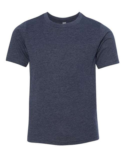 Next Level Youth CVC Tee - Midnight Navy Front