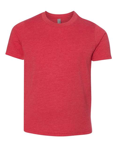 Next Level Youth CVC Tee - Red Front