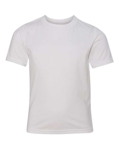 Next Level Youth CVC Tee - White Front