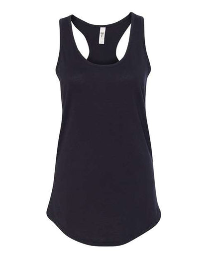 Next Level Women's Ideal Racerback Tank - Black Front