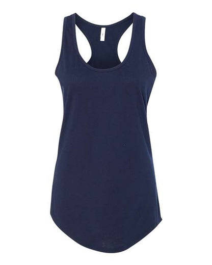 Next Level Women's Ideal Racerback Tank - Midnight Navy Front