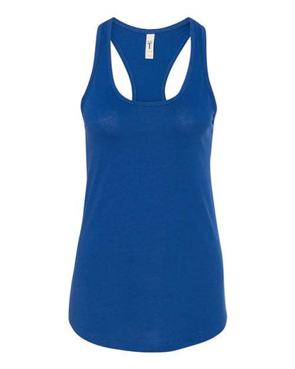 Next Level Women's Ideal Racerback Tank - Royal Front