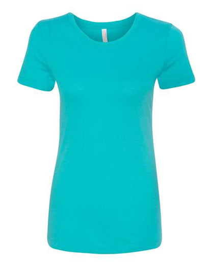 Next Level Women's Ideal Tee - Tahiti Blue Front