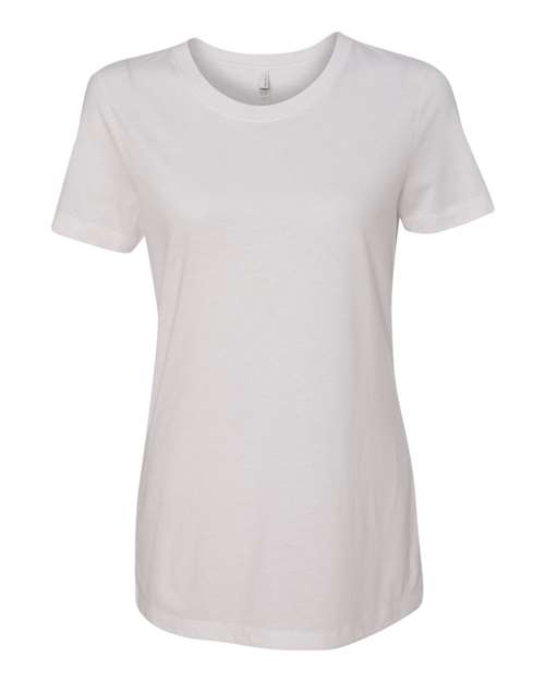 Next Level Women's Ideal Tee - White Front