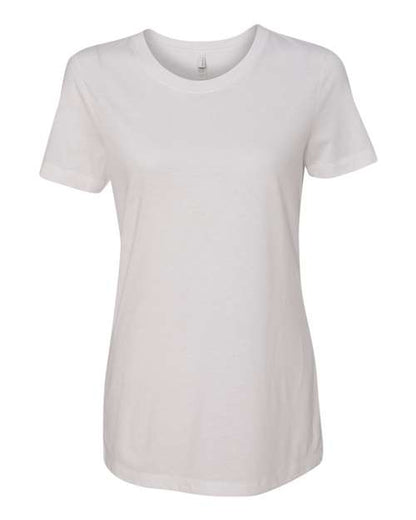 Next Level Women's Ideal Tee - White Front
