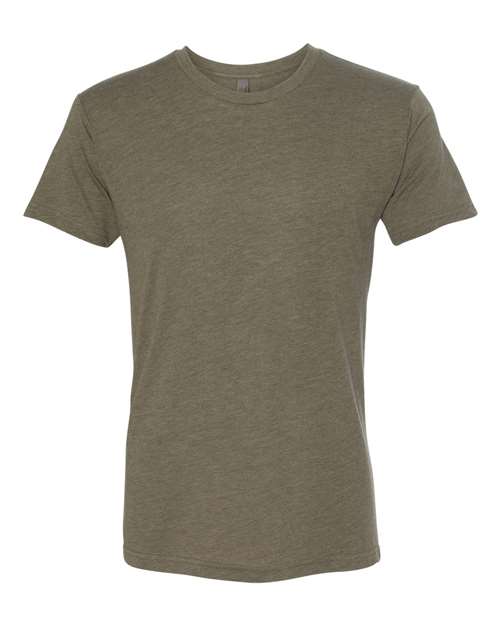 Next Level Unisex Triblend Tee - Military Green Front