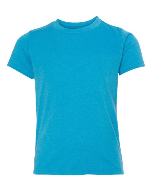 Next Level Youth Triblend Tee - Vintage Turquoise Front