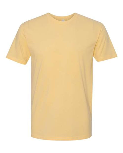 Next Level Unisex Sueded Tee - Banana Cream Front