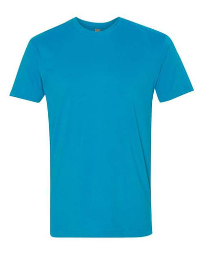 Next Level Unisex Sueded Tee - Turquoise Front