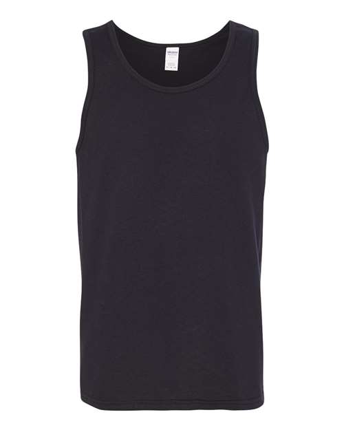 Unisex Heavy Cotton™ Tank Top - Black Front