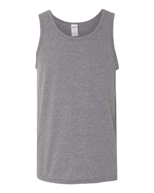 Unisex Heavy Cotton™ Tank Top - Graphite Heather Front