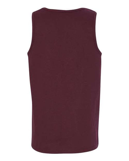 Unisex Heavy Cotton™ Tank Top - Maroon Back