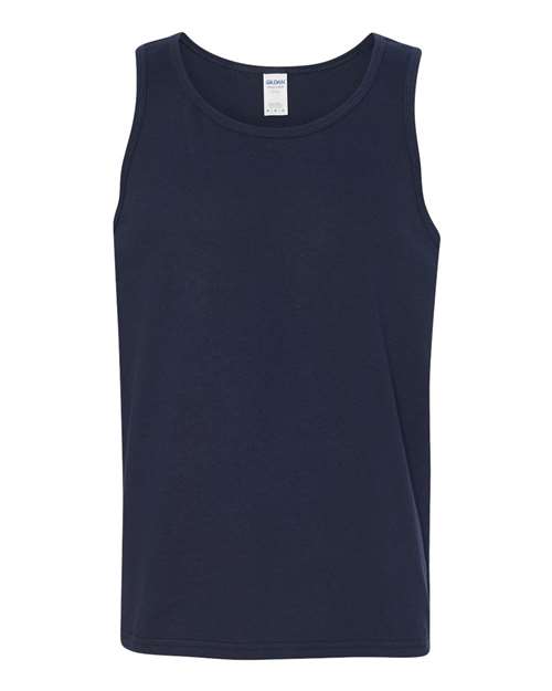 Unisex Heavy Cotton™ Tank Top - Navy Front