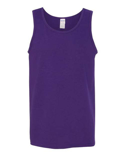 Gildan Unisex Heavy Cotton™ Tank Top - Purple Front