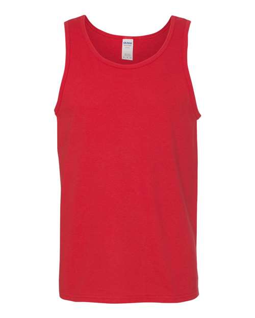 Unisex Heavy Cotton™ Tank Top - Red Front