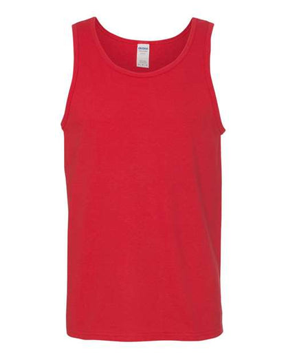 Unisex Heavy Cotton™ Tank Top - Red Front