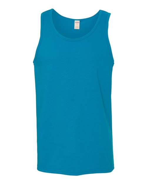 Gildan Unisex Heavy Cotton™ Tank Top - Sapphire Front