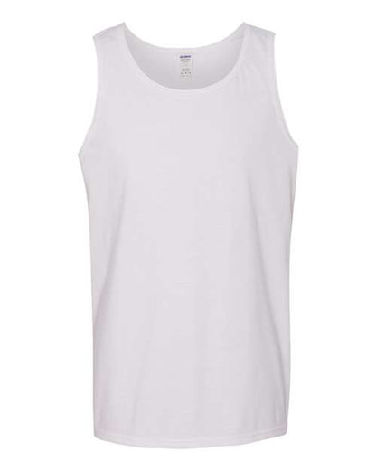 Unisex Heavy Cotton™ Tank Top - White Front
