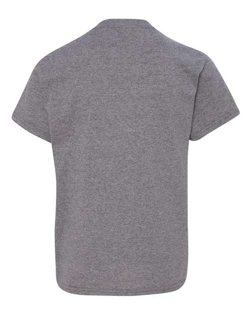 Youth Heavy Cotton™ T-Shirt - Graphite Heather Back