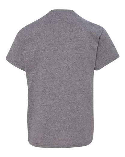 Youth Heavy Cotton™ T-Shirt - Graphite Heather Back