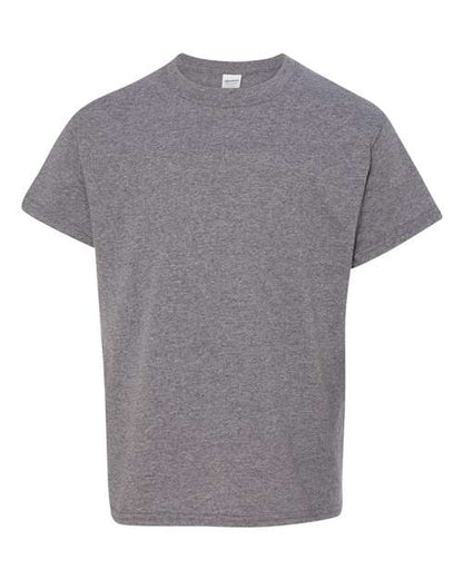 Youth Heavy Cotton™ T-Shirt - Graphite Heather Front